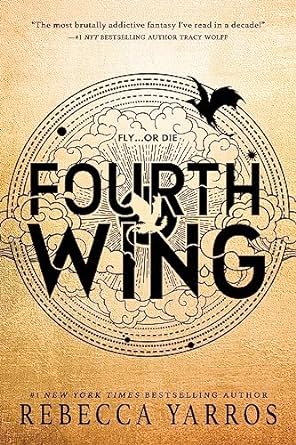 fourth wing cover by rebecca yarros