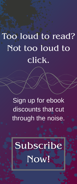 Too loud to read Not too loud to click daily ebook deals signup banner