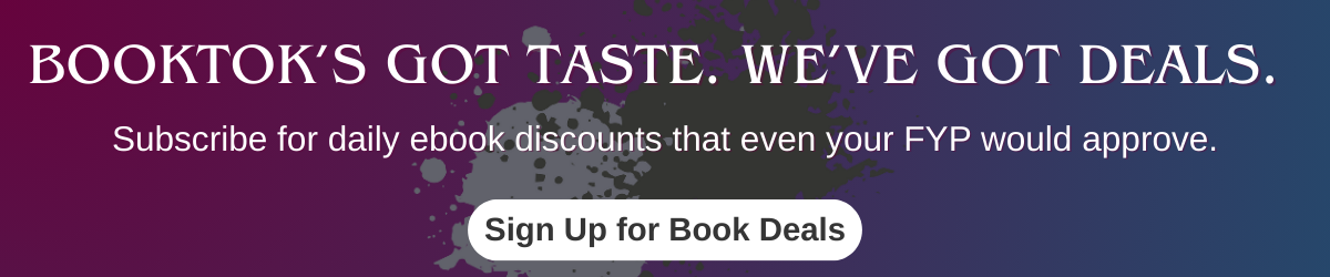 booktok daily deals sign up banner
