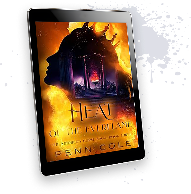 eReader featuring cover for Heat of the Everflame