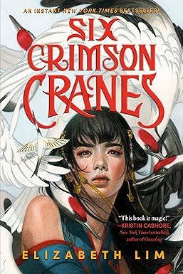 Six Crimson Cranes