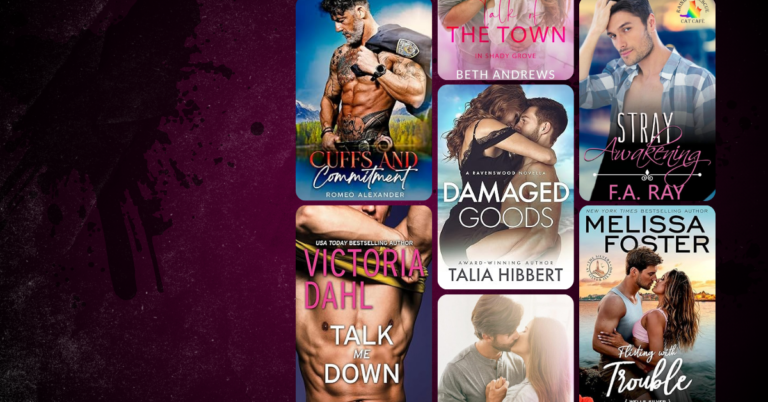 collection of small town romance book covers including contemporary and LGBTQ romance