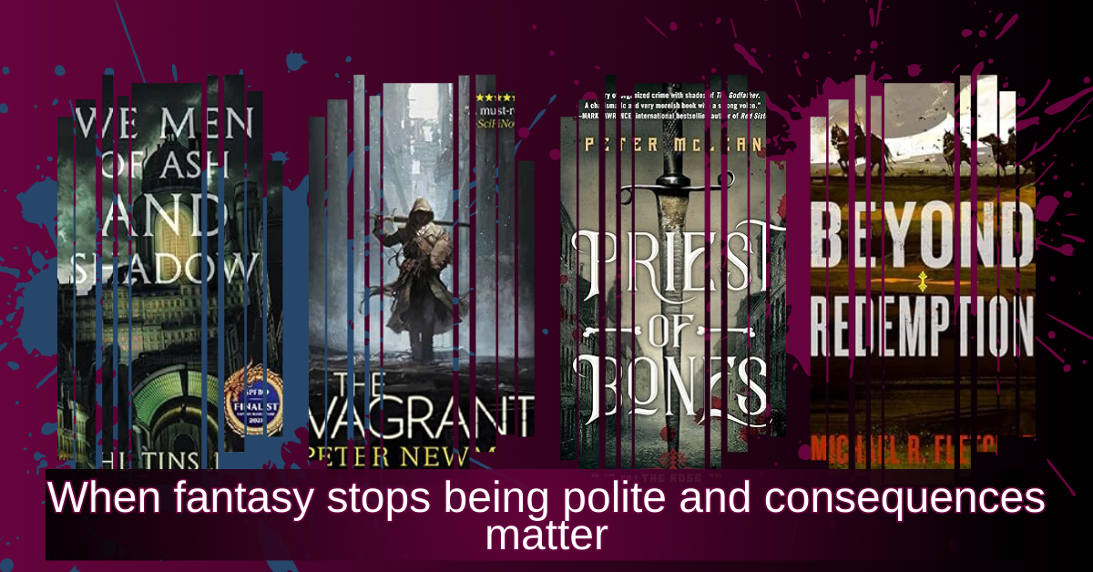Gritty Book Gritty Dark Fantasy Books You Won’t Forget - Apropos Books