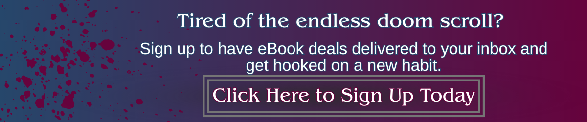 Internal banner promoting daily eBook deals newsletter with text encouraging sign-up to receive eBook deals by email.