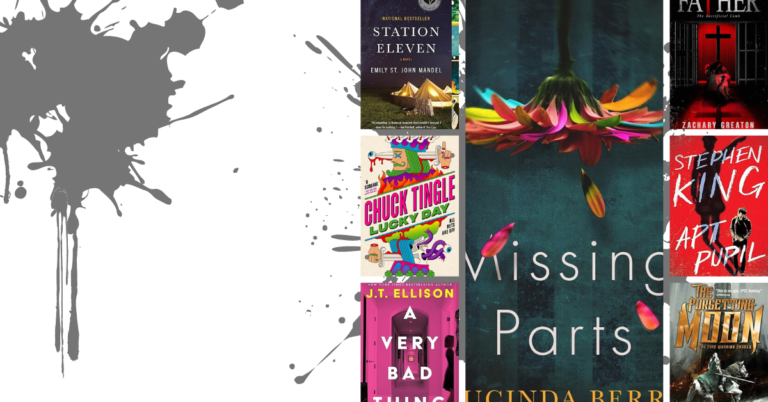 Collage of Kindle book covers on the right side against a white background with gray paint splatter accents.