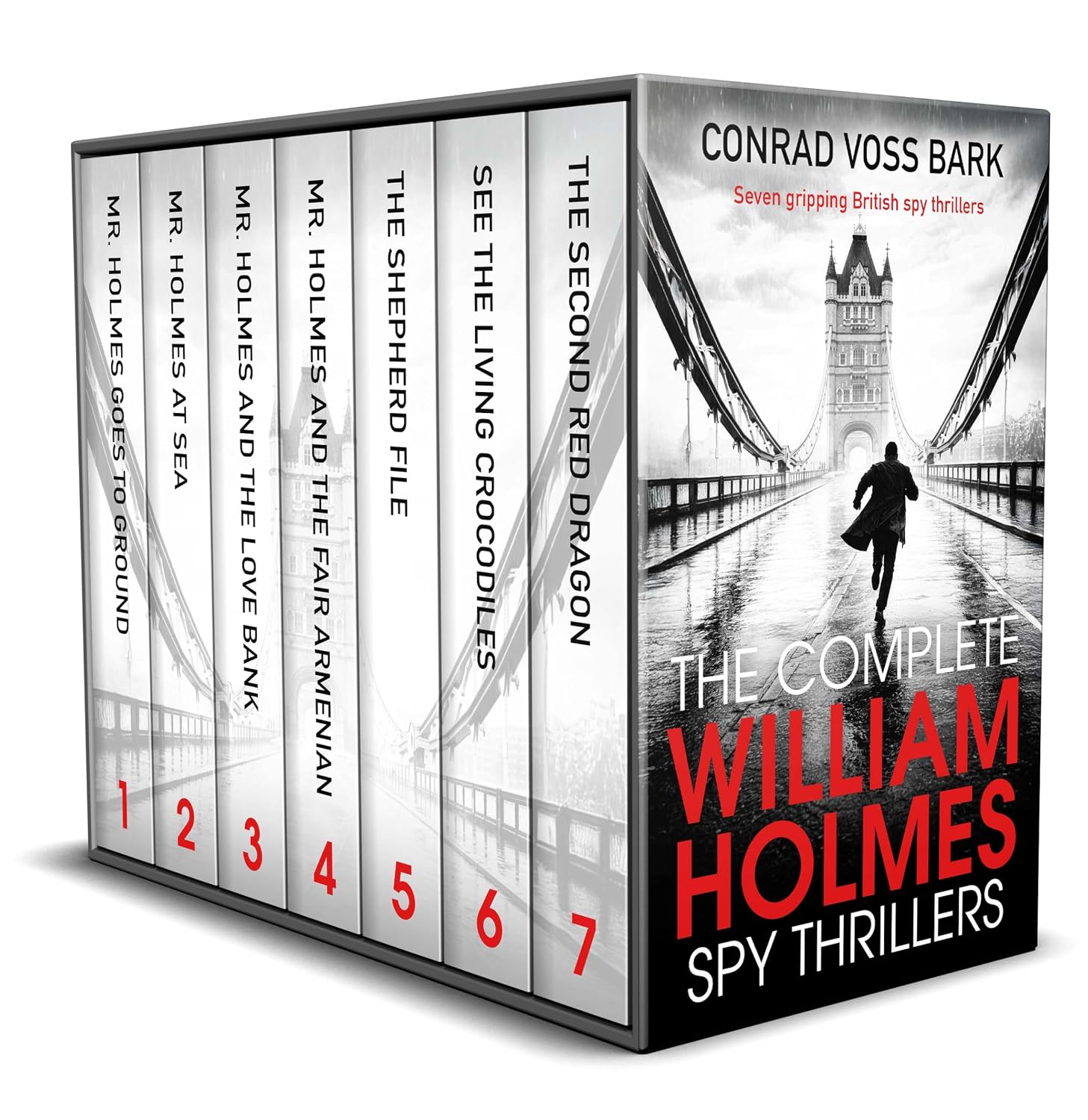 The Complete William Holmes Spy Thrillers Books 1-7