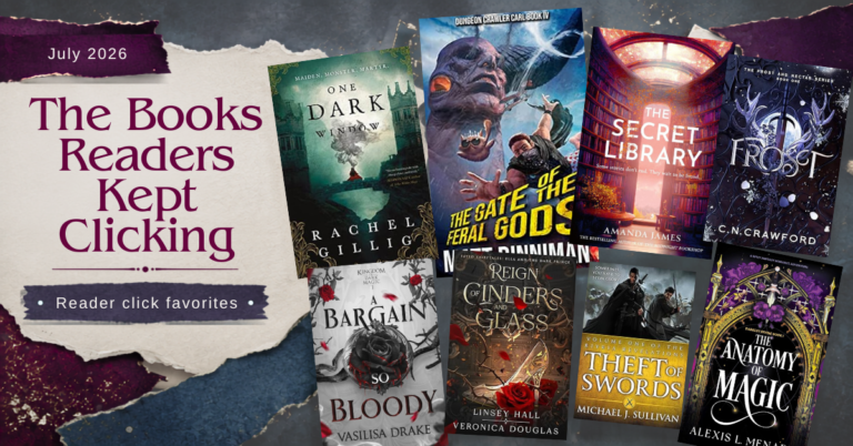 Book covers from the most-clicked Apropos Books recommendations of July 2026.